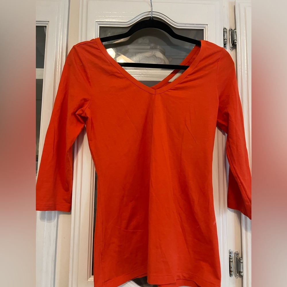 Banana Republic three-quarter length sleeve top